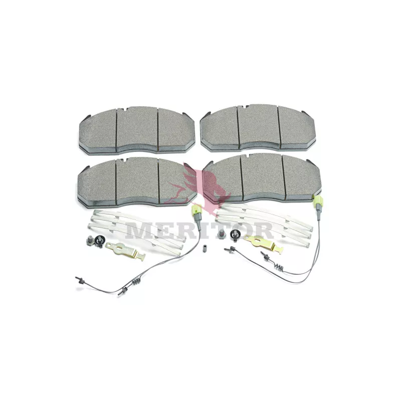 Jeu de 4 plaquettes de frein avant MERITOR MDP5050