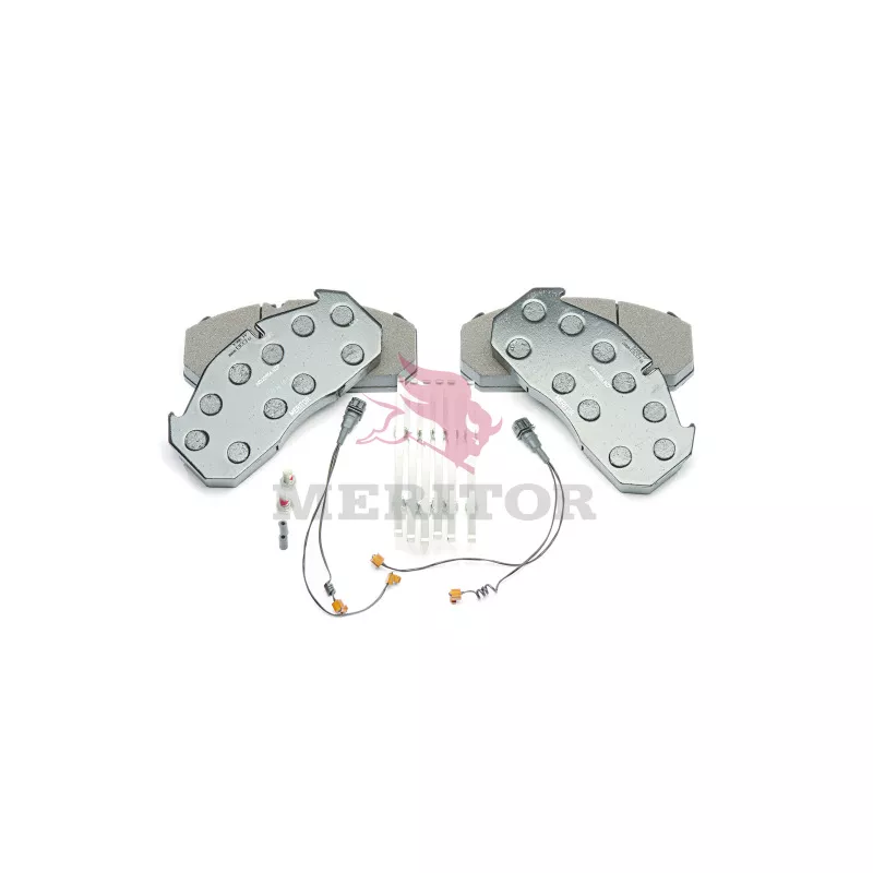 Jeu de 4 plaquettes de frein avant MERITOR MDP5051