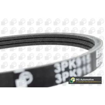 Courroie trapézoïdale à nervures BGA 3PK915