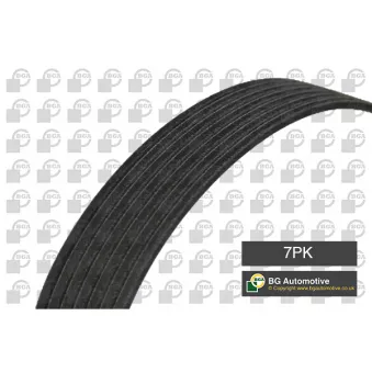 Courroie trapézoïdale à nervures BGA 7PK1730