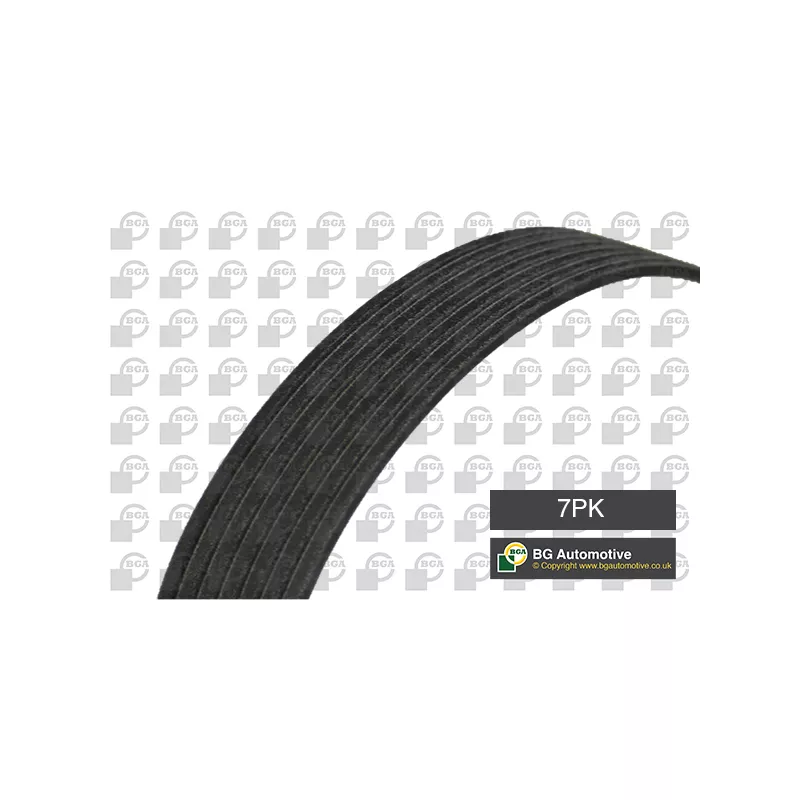 Courroie trapézoïdale à nervures BGA 7PK1815