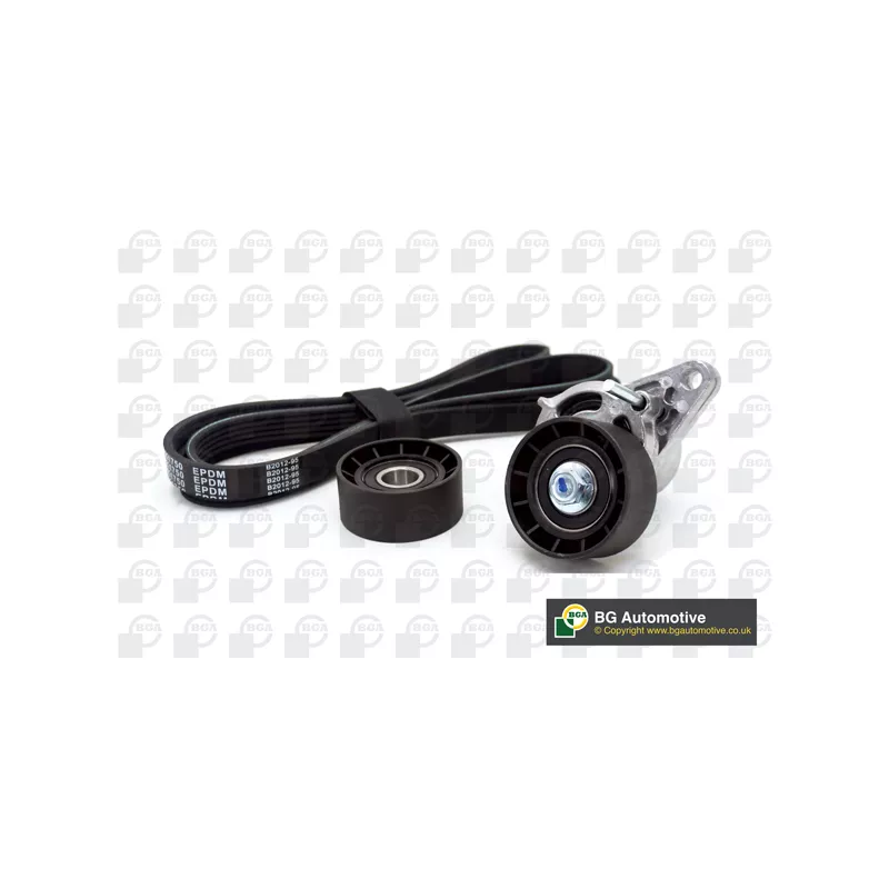 Jeu de courroies trapézoïdales à nervures BGA DB7302K