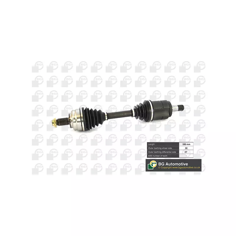 Arbre de transmission avant gauche BGA DS0911LA