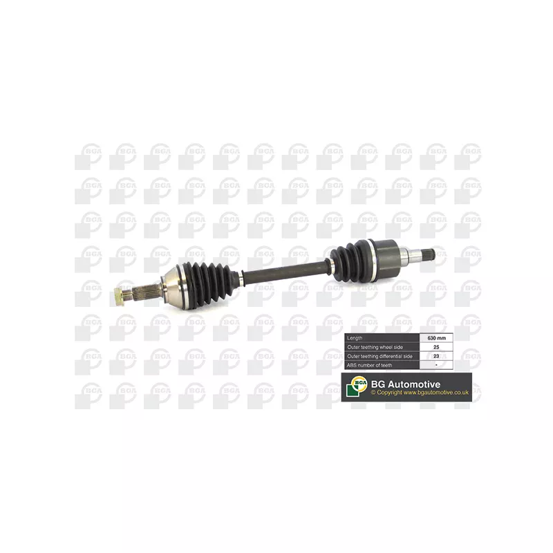 Arbre de transmission avant gauche BGA DS2301L