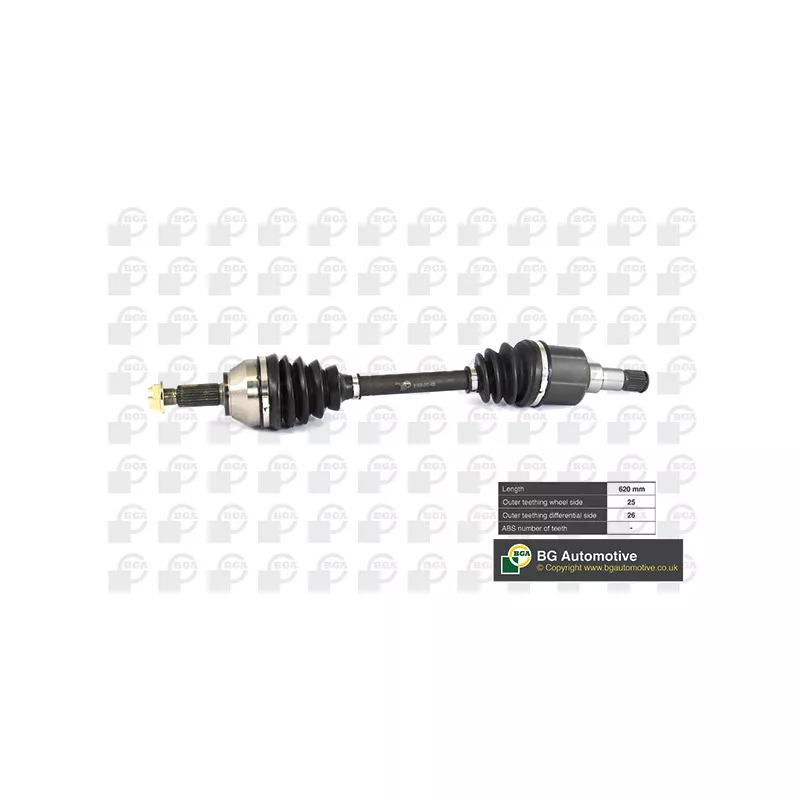 Arbre de transmission avant gauche BGA DS2302L