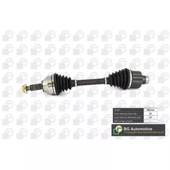 Arbre de transmission avant droit BGA DS2303R