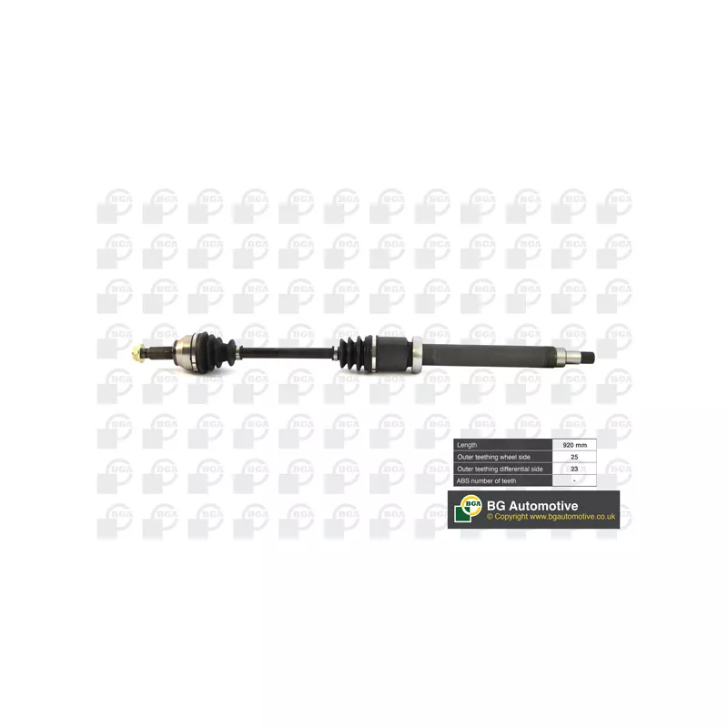 Arbre de transmission BGA DS2304R
