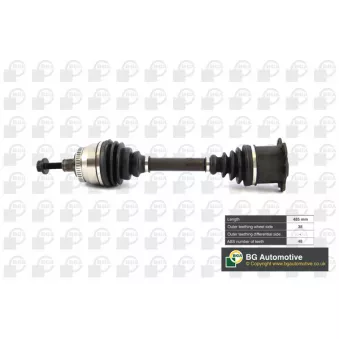 Arbre de transmission BGA DS2333A