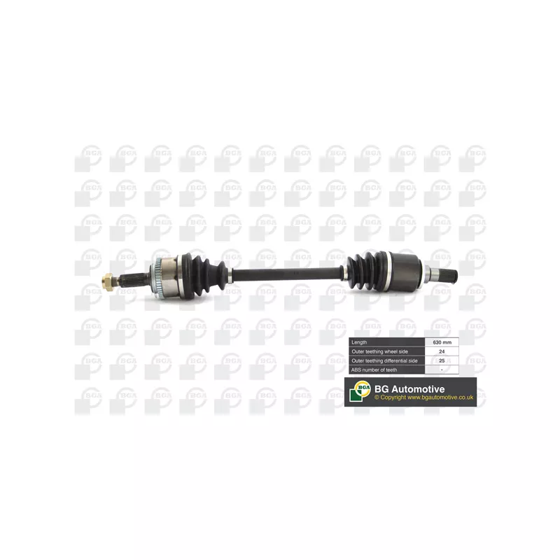 Arbre de transmission avant gauche BGA DS3604L