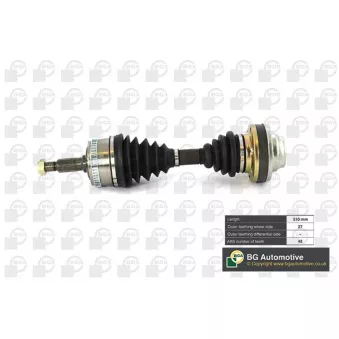 Arbre de transmission BGA DS5602A