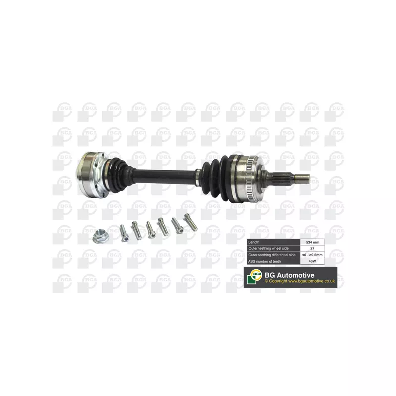 Arbre de transmission BGA DS5613