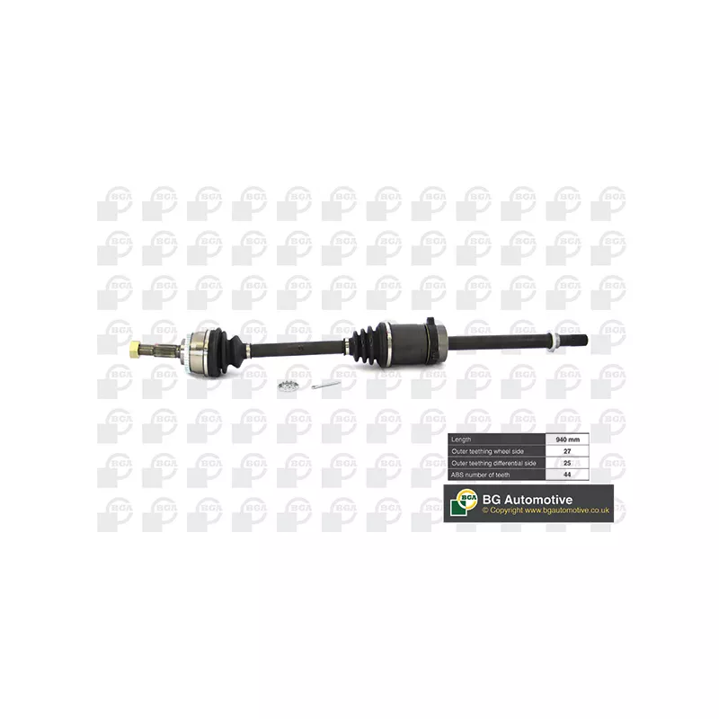 Arbre de transmission avant droit BGA DS6304RA