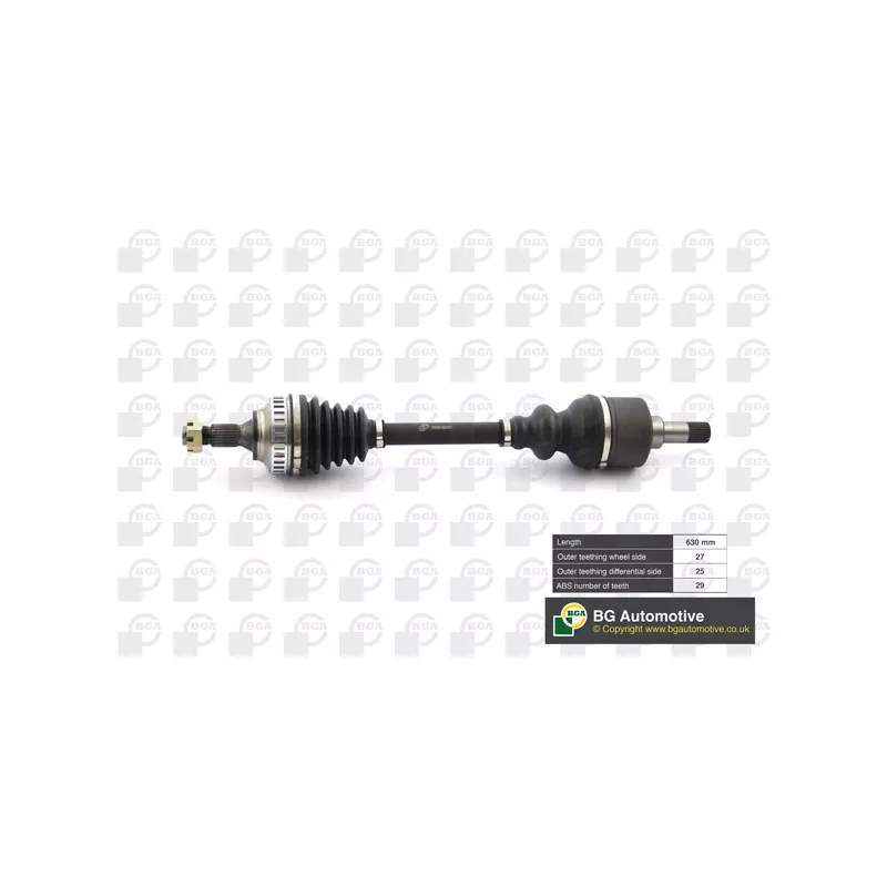 Arbre de transmission avant gauche BGA DS6723LA