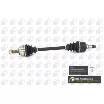 Arbre de transmission avant gauche BGA DS6724LA