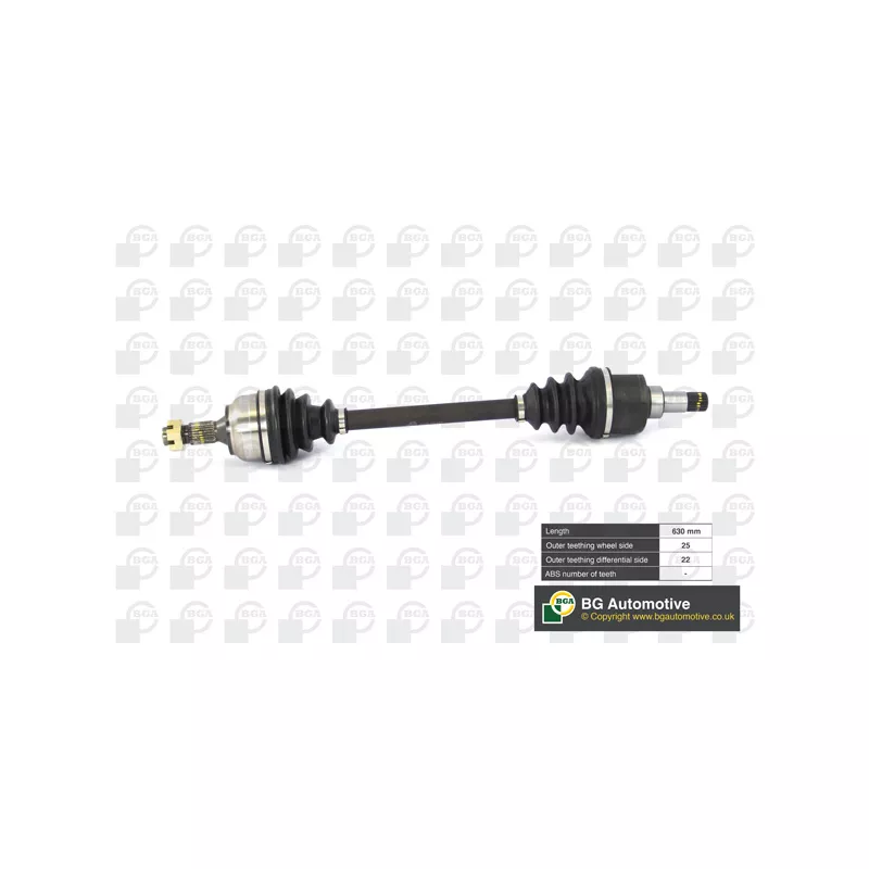 Arbre de transmission avant gauche BGA DS6724LA