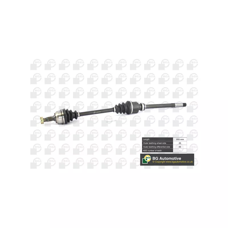 Arbre de transmission avant droit BGA DS6724RA
