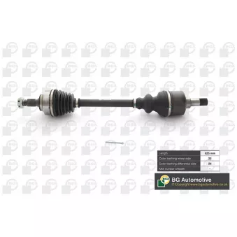 Arbre de transmission avant gauche BGA DS6726LA