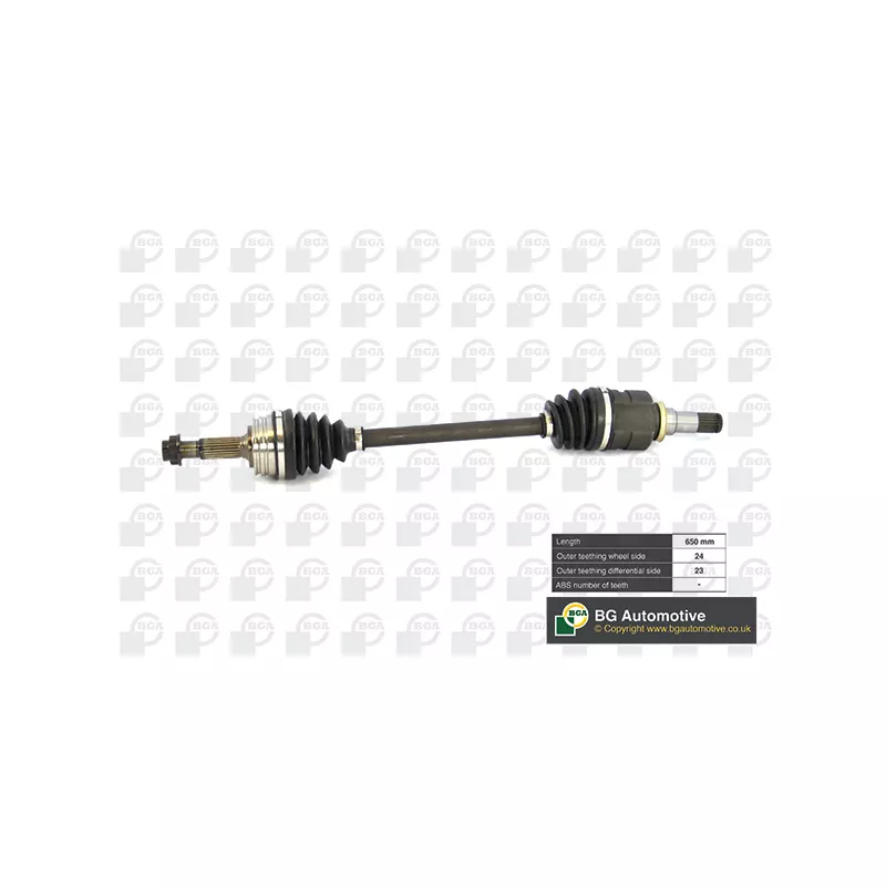 Arbre de transmission avant gauche BGA DS6730L