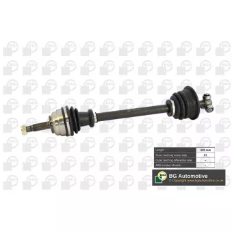Arbre de transmission avant gauche BGA DS7300L