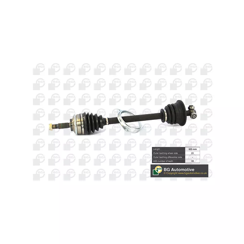 Arbre de transmission avant gauche BGA DS7300LA