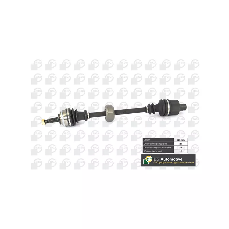 Arbre de transmission avant droit BGA DS7300RA