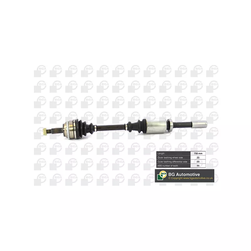 Arbre de transmission avant droit BGA DS7303RA