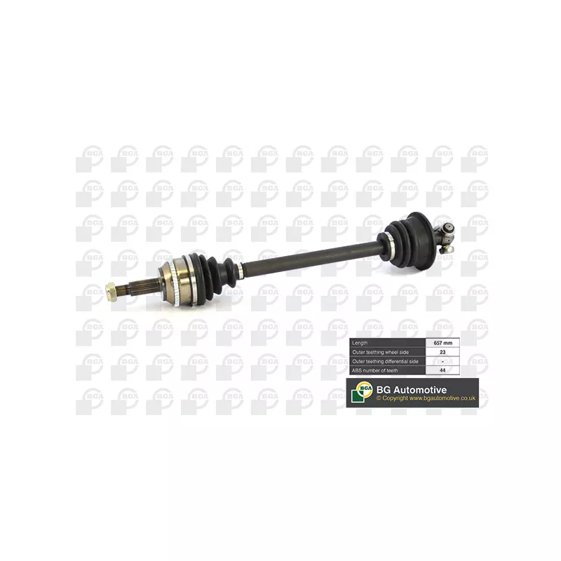 Arbre de transmission avant gauche BGA DS7317LA