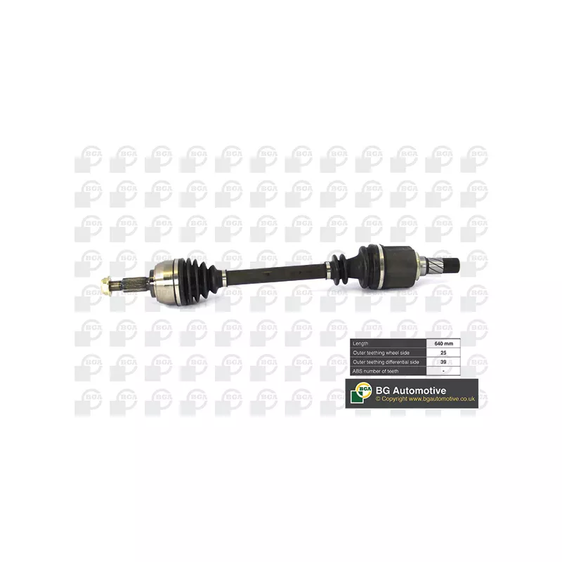 Arbre de transmission avant gauche BGA DS7331LA