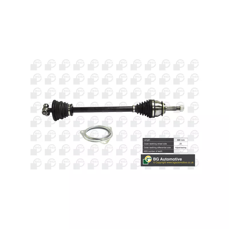 Arbre de transmission avant gauche BGA DS7360L