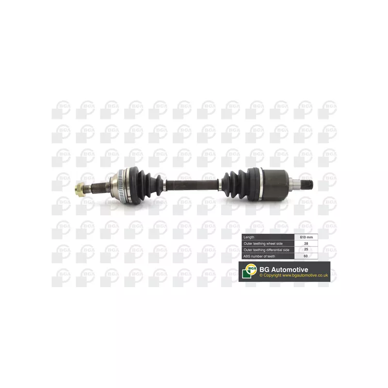 Arbre de transmission BGA DS7503A
