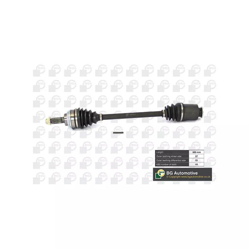 Arbre de transmission BGA DS8202A