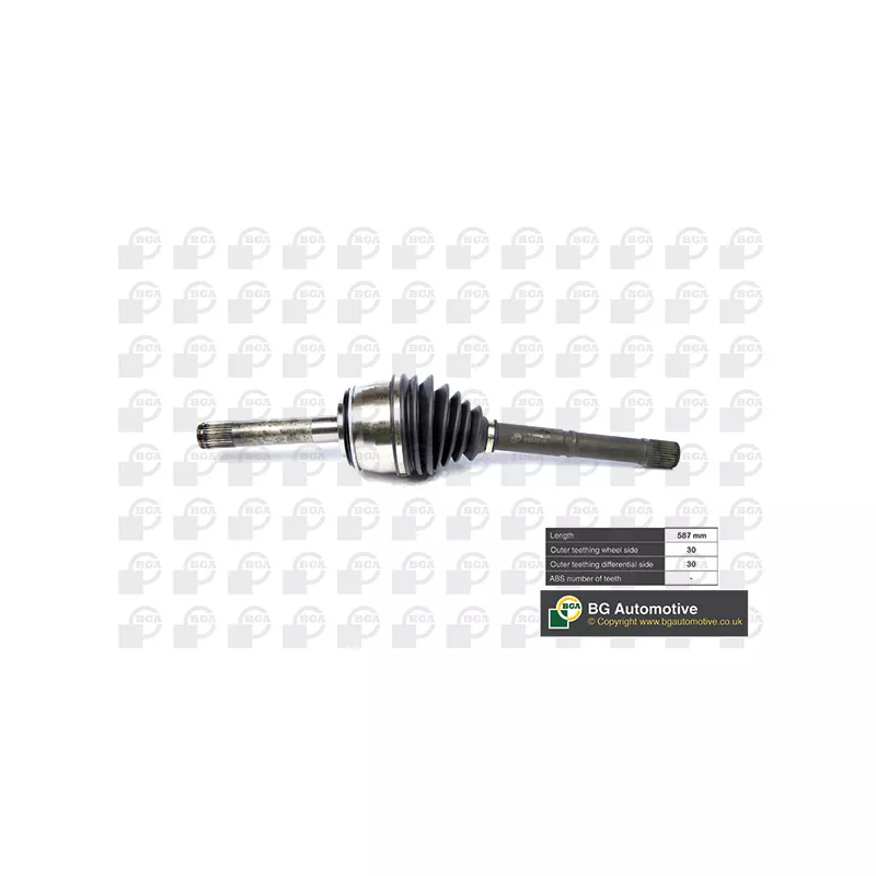 Arbre de transmission BGA DS9103