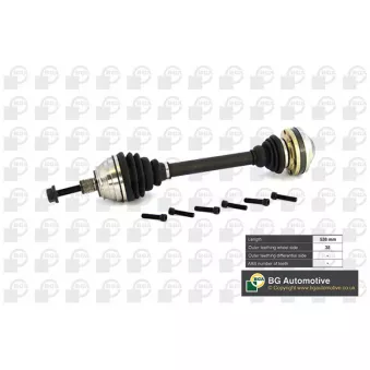 Arbre de transmission BGA DS9615