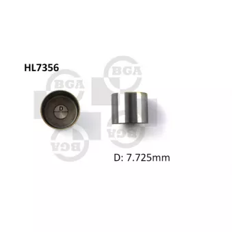 Poussoir de soupape BGA HL7356