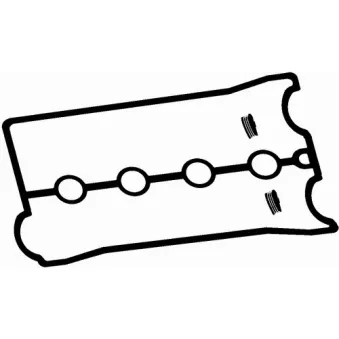 Jeu de joints d'étanchéité, couvercle de culasse BGA RK4348