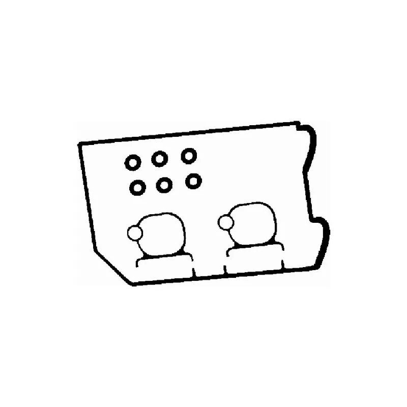 Jeu de joints d'étanchéité, couvercle de culasse BGA RK4370