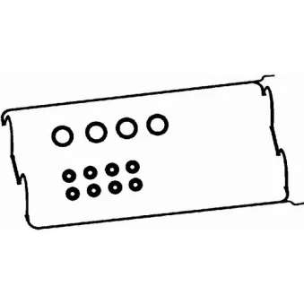 Jeu de joints d'étanchéité, couvercle de culasse BGA RK5363