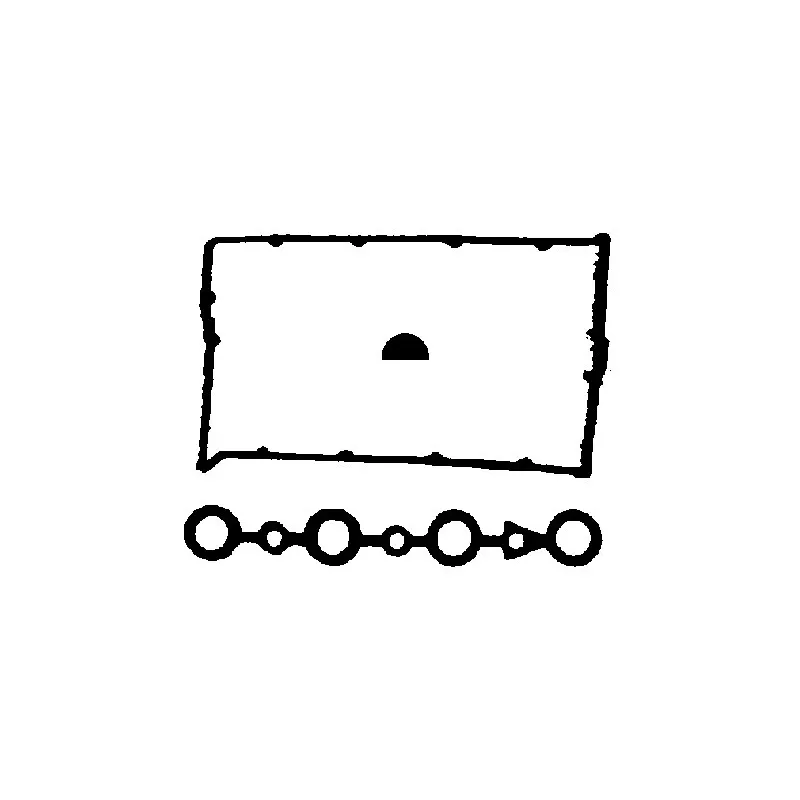 Jeu de joints d'étanchéité, couvercle de culasse BGA RK6319