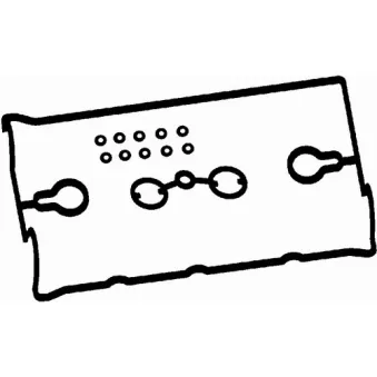 Jeu de joints d'étanchéité, couvercle de culasse BGA RK6331