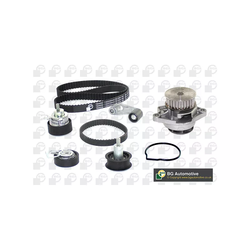 Pompe à eau + kit de courroie de distribution BGA TB0140CPK
