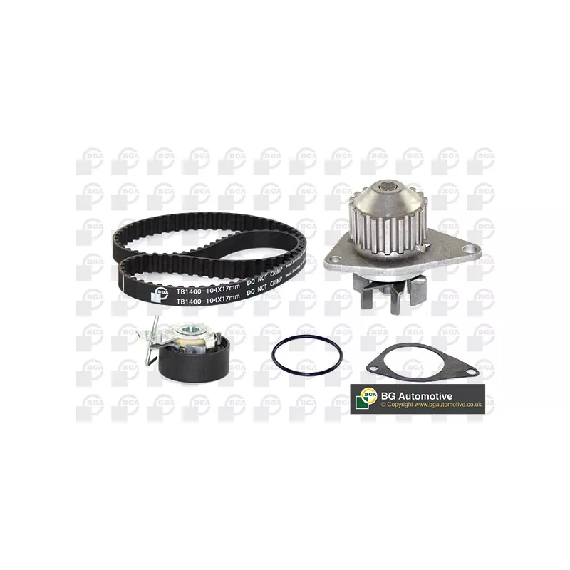 Pompe à eau + kit de courroie de distribution BGA TB1400CPK-2