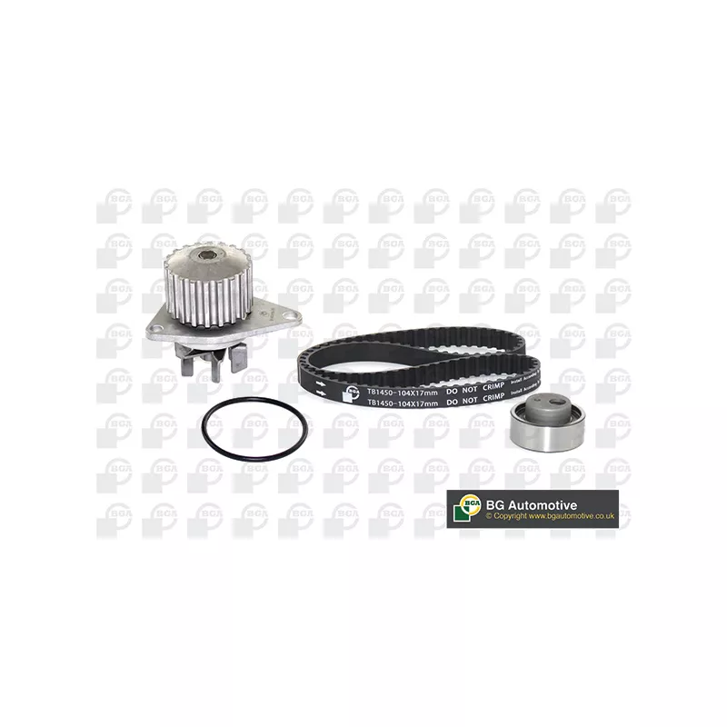 Pompe à eau + kit de courroie de distribution BGA TB1450CPK-1