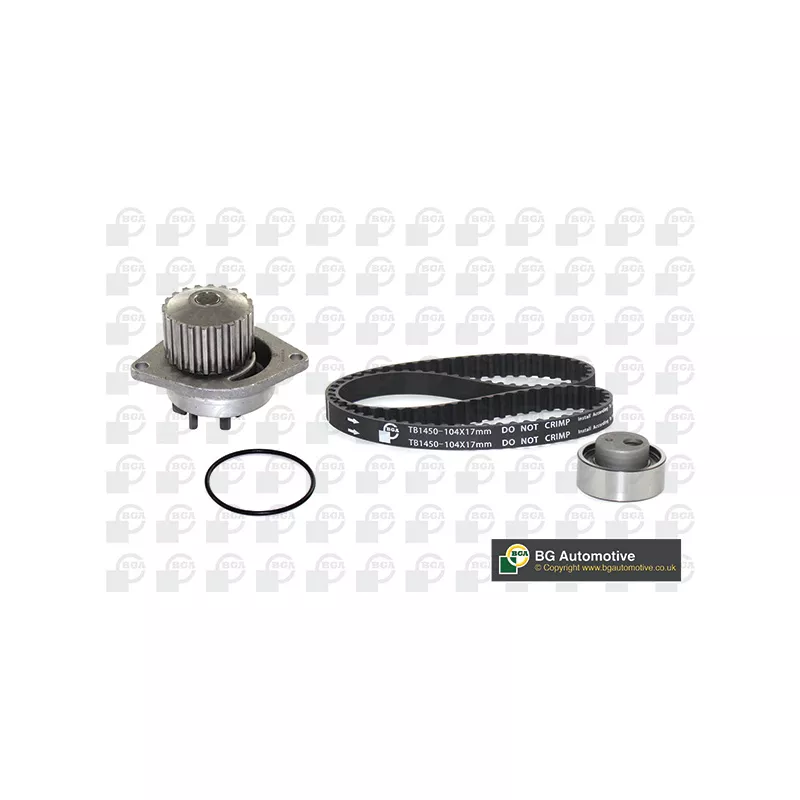 Pompe à eau + kit de courroie de distribution BGA TB1450CPK-2