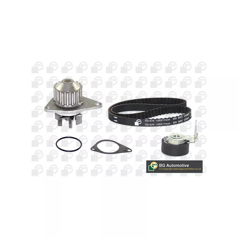 Pompe à eau + kit de courroie de distribution BGA TB1470CPK