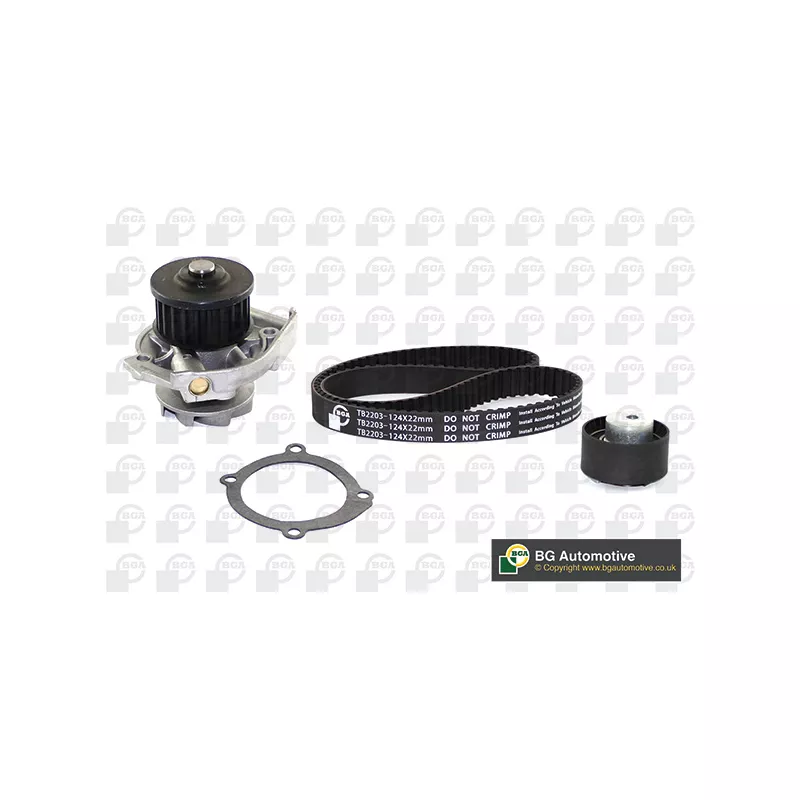 Pompe à eau + kit de courroie de distribution BGA TB2203CPK