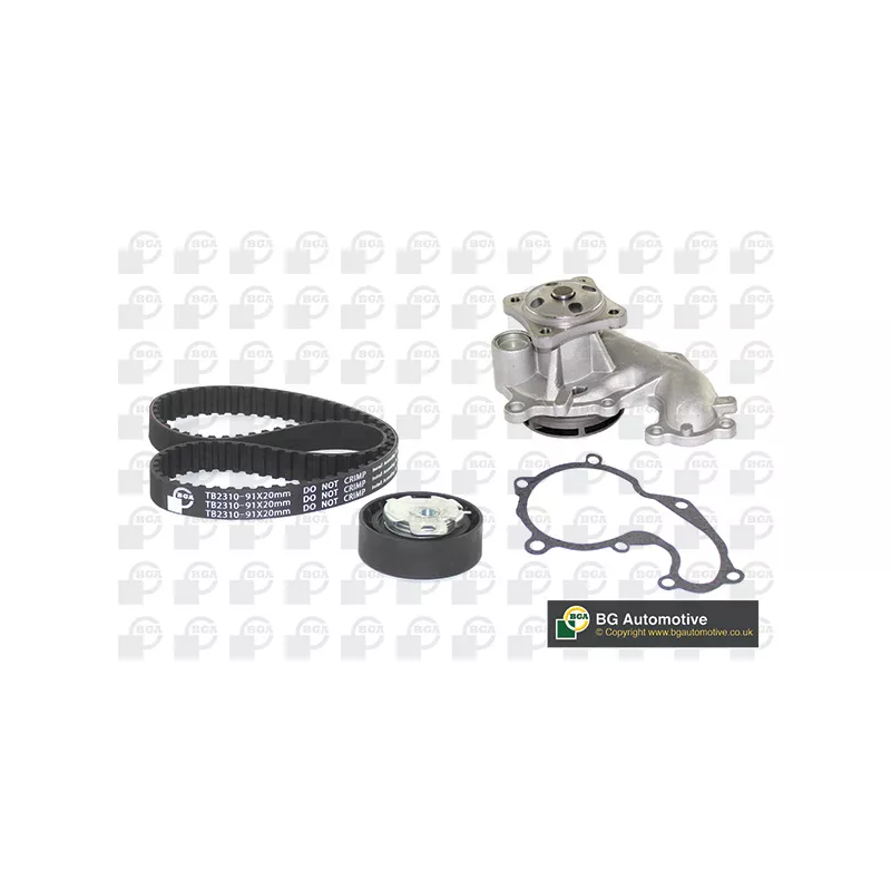 Pompe à eau + kit de courroie de distribution BGA TB2310CPK