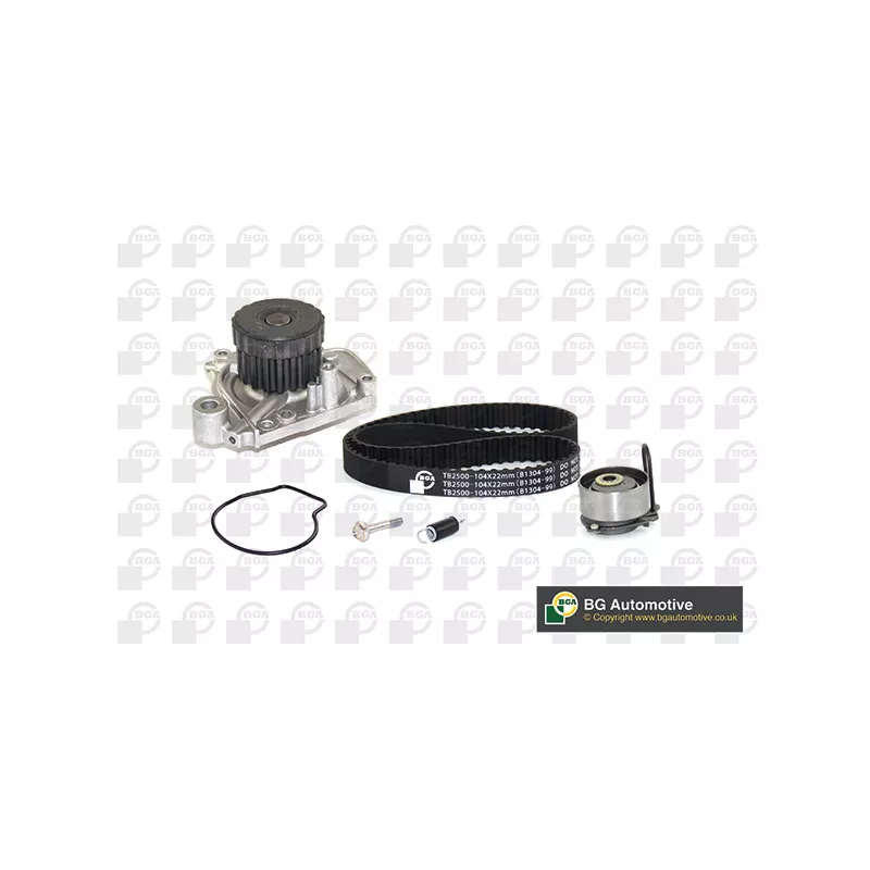 Pompe à eau + kit de courroie de distribution BGA TB2500CPK