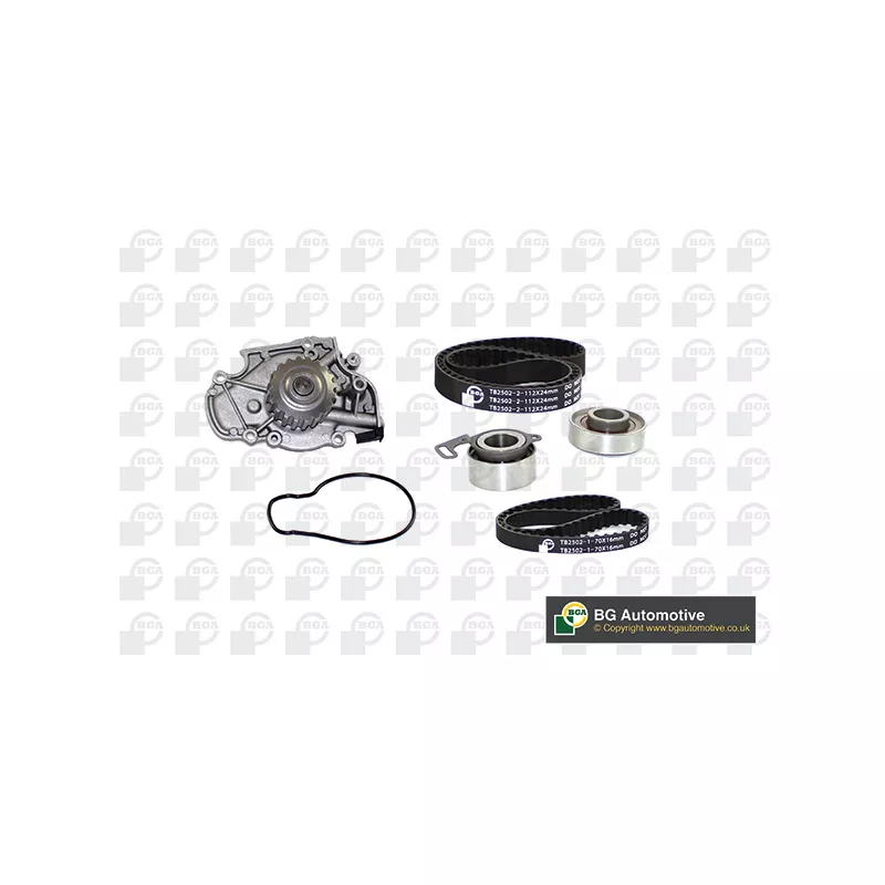 Pompe à eau + kit de courroie de distribution BGA TB2502CPK
