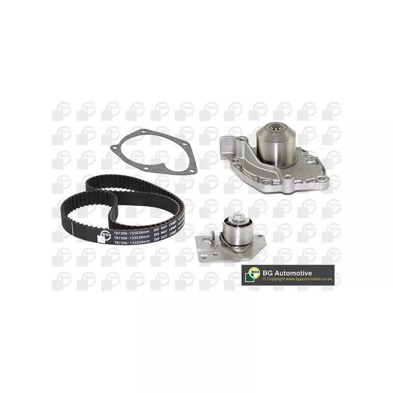 Pompe à eau + kit de courroie de distribution BGA TB7306CPK