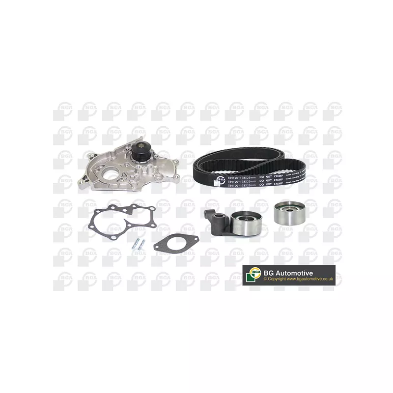 Pompe à eau + kit de courroie de distribution BGA TB9100CPK-1